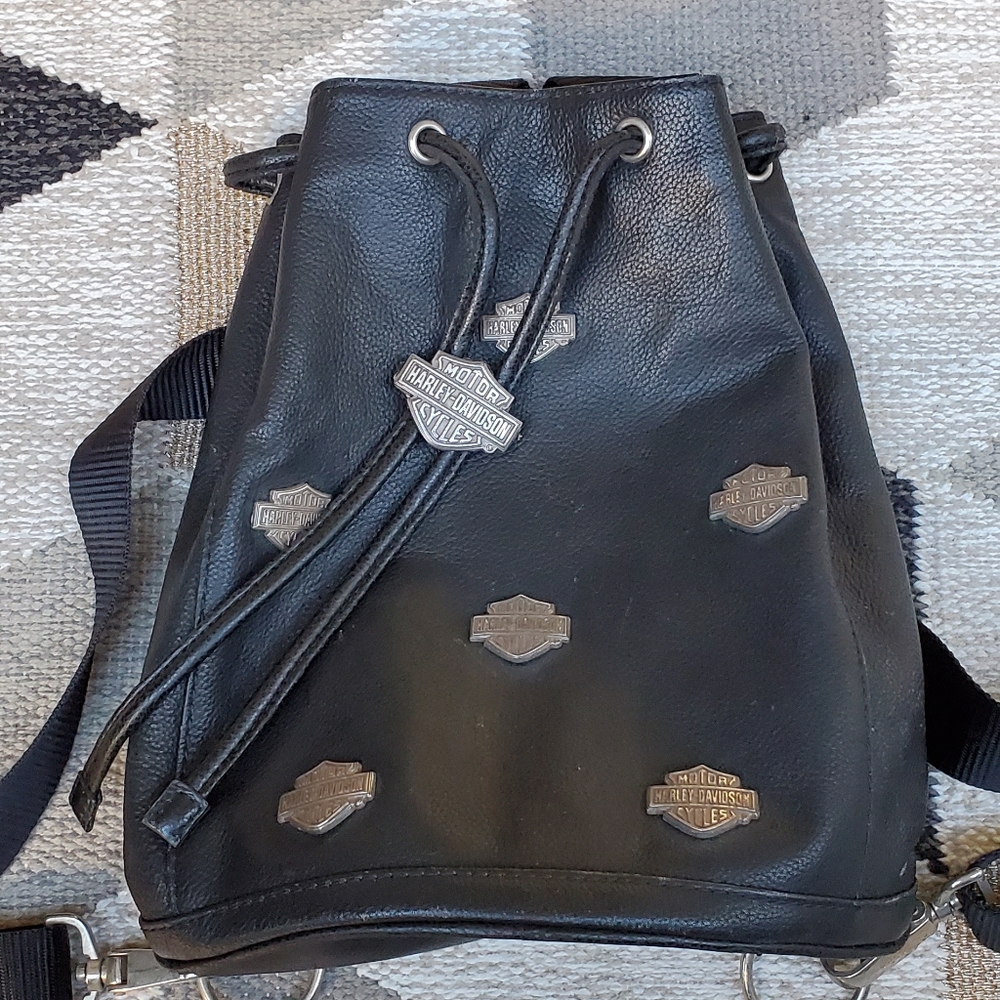 Harley-Davidson Leather Backpack